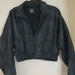 Wild Fable Black and Blue Plaid Jacket unisex